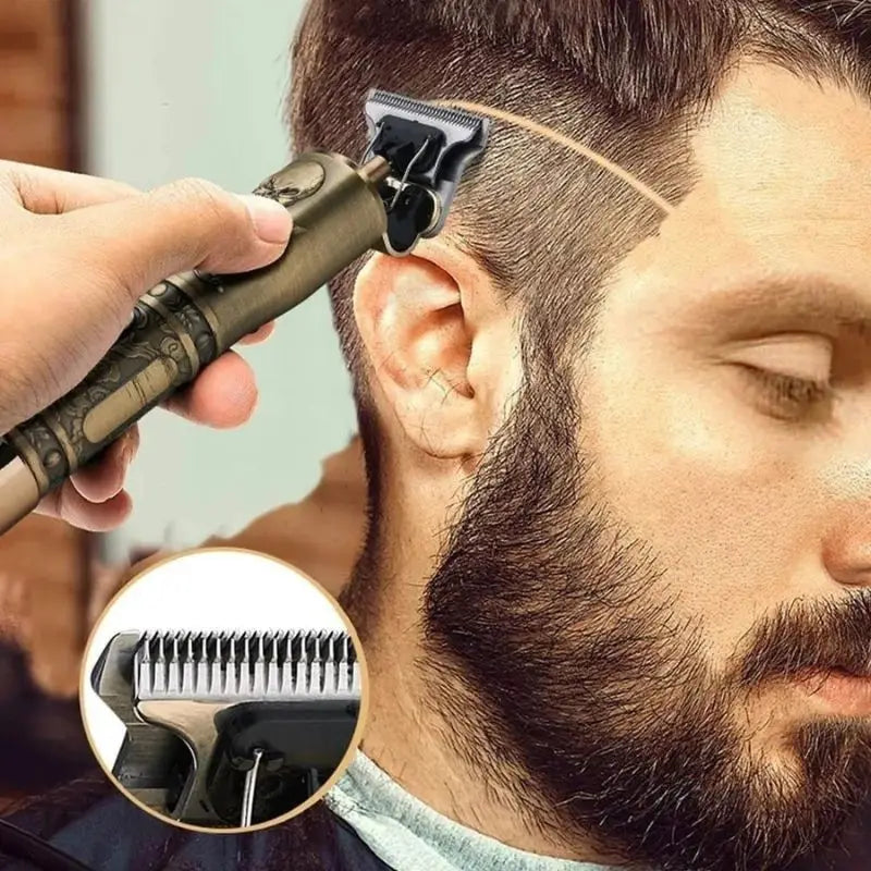 Máquina elétrica Aparador De Cabelo Profissional T9 Clipper